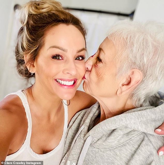 She is a good daughter: Clare has been taking care of her mother who has Alzheimer's