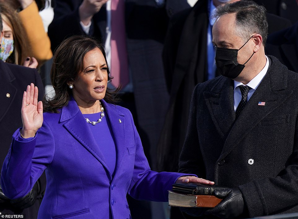 On Wednesday, with history-making Vice President Kamala Harris on his team, the oldest person to become president is vowing to focus on the virus