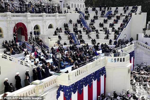 Compared to his immediate predecessors, three of whom attended Wednesday's inauguration, Biden is the first president
to directly address the ills of white supremacy in an inaugural speech