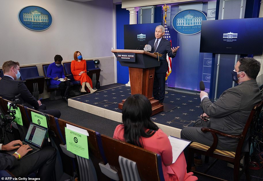 Fauci, the director of the National Institute of Allergy and Infectious Diseases, let loose in his first appearance in the White House briefing room in months