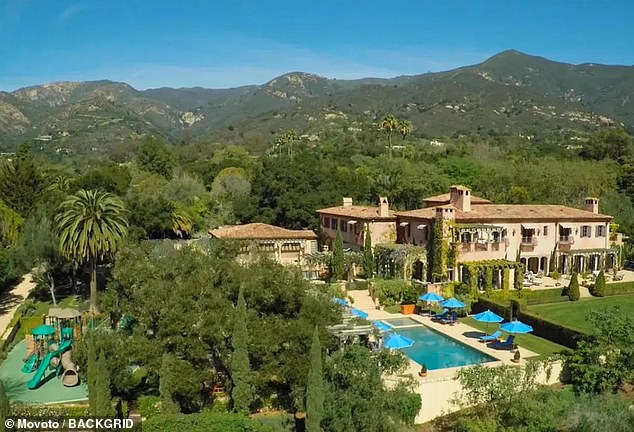 Harry and Meghan spent more than $14million on this Montecito home where they live with their son Archie