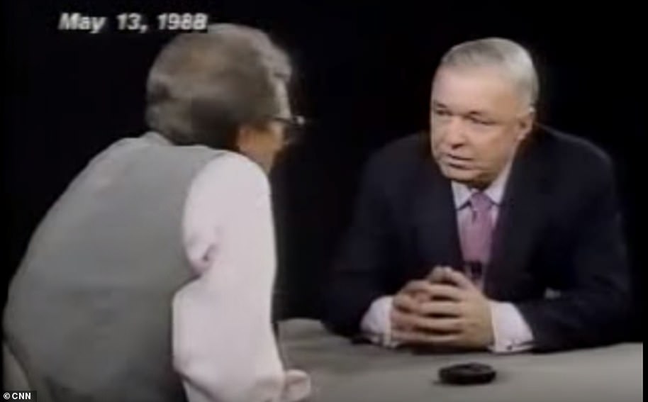 Frank Sinatra, who rarely gave interviews and often lashed out at reporters, spoke to King in 1988 in what would be the singer's last major TV appearance