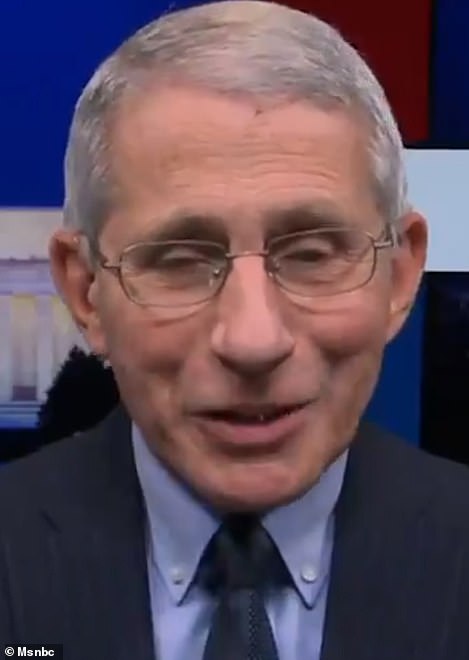 Dr. Anthony Fauci, the federal government's top infectious disease expert, told MSNBC on Friday that public health officials are closely monitoring two new variants of the coronavirus to see if they are more lethal