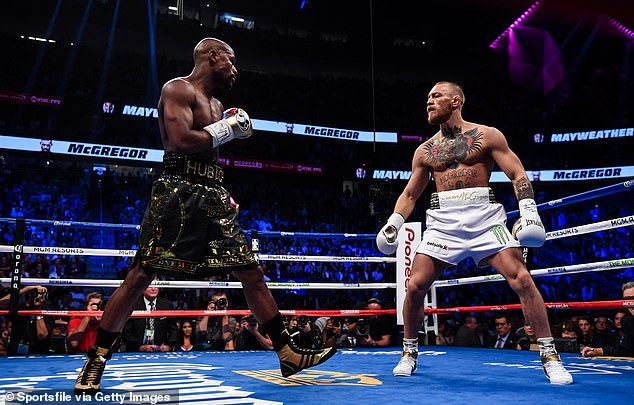 Mayweather and McGregor faced off in an unprecedented crossover fight back in 2017