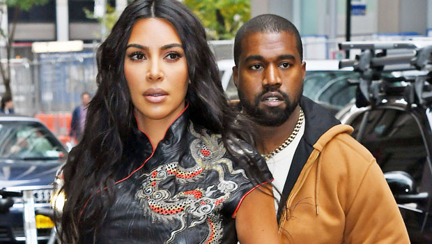 Kim Kardashian & Kanye West ‘Communicating Little’ As They Continue To Live ‘Separate Lives’