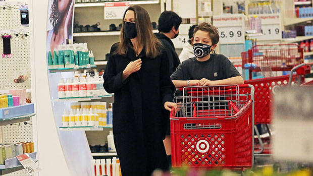 Angelina Jolie Goes On A Target Run With Brad Pitt Look-Alike Son Knox, 12, In Sweet New Pics