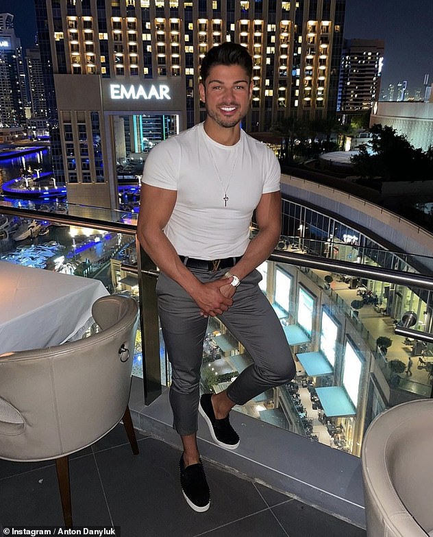 Anton Danyluk shared that he was heading to Dubai on December 10. He is since thought to have lost 14,000 followers on Instagram