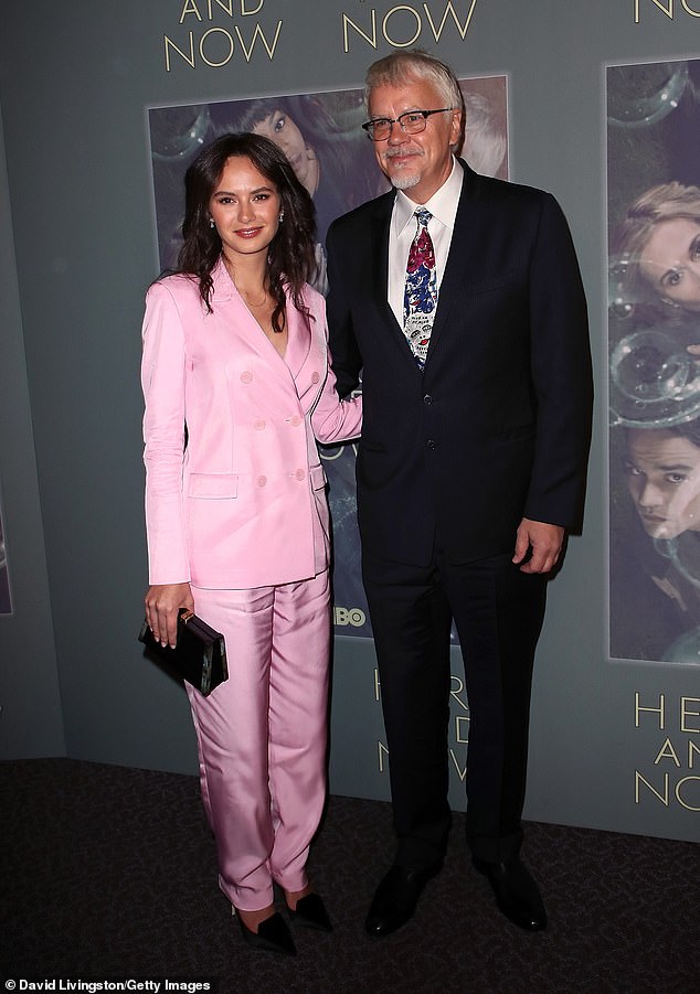 Red carpet official: Robbins and Brâncuşi were first pictured together attending the premiere of his HBO series Here and Now in February 2018