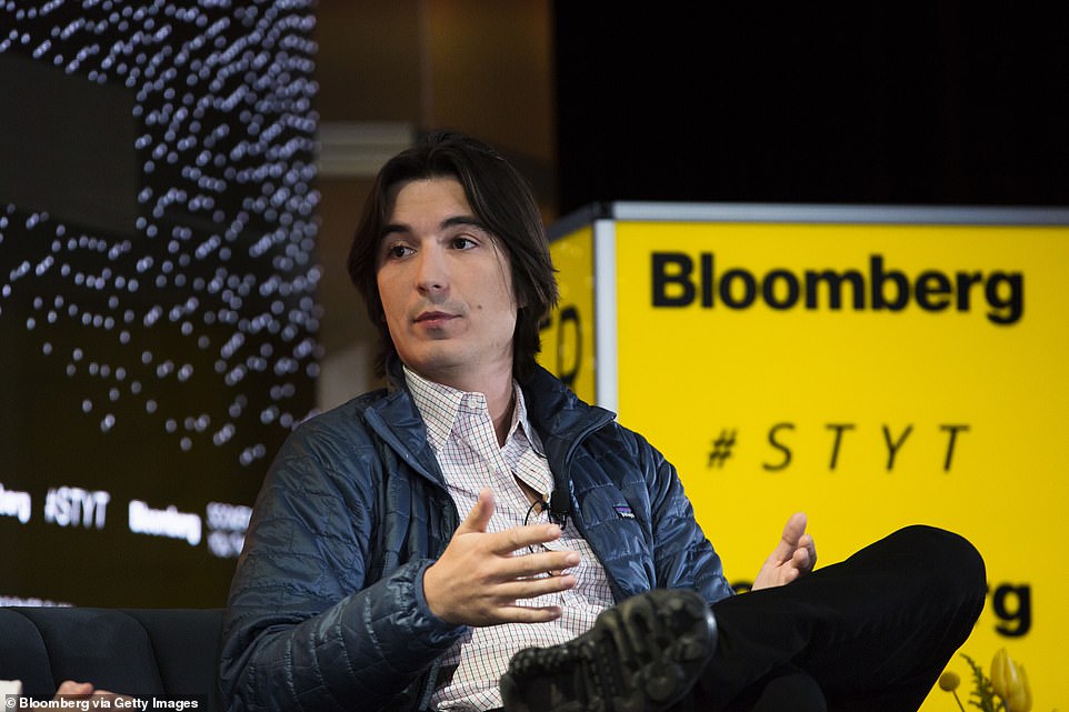 Tenev, pictured in October 2018, co-founded Robinhood with a Stanford friend in 2013
