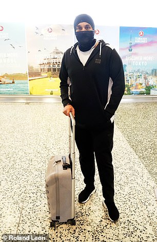 Musician Steve Singh, 40, from Leeds arrived in Birmingham having flown from Pakistan via Dubai.