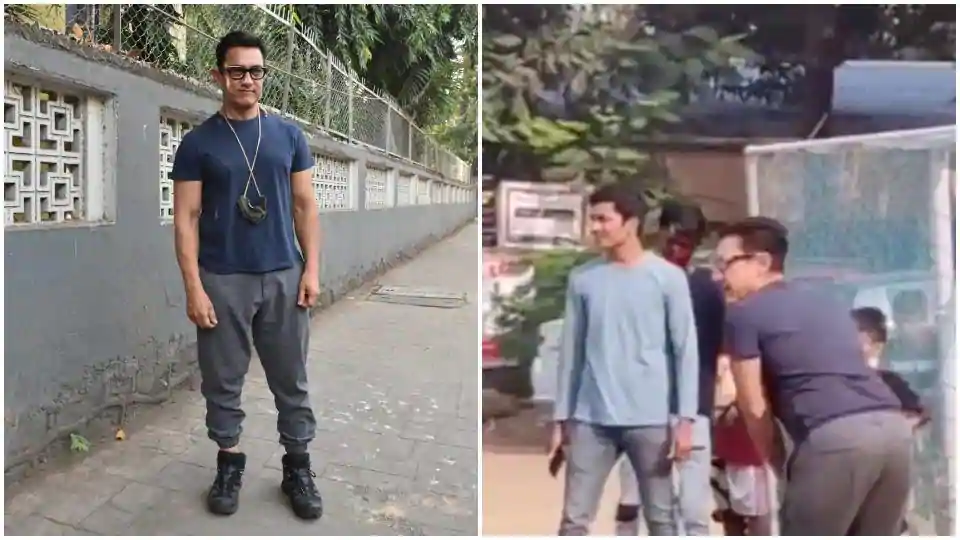 Aamir Khan plays cricket with children in Mumbai, actor Kishwer Merchantt criticises them for not wearing masks