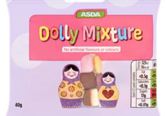 Asda removes cartoon characters from its own brand sweets