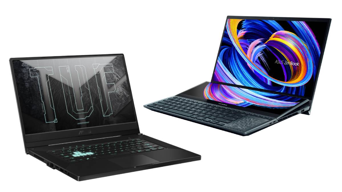 Asus TUF Dash F15 Launched, ZenBook Pro Duo 15 Refreshed at CES 2021