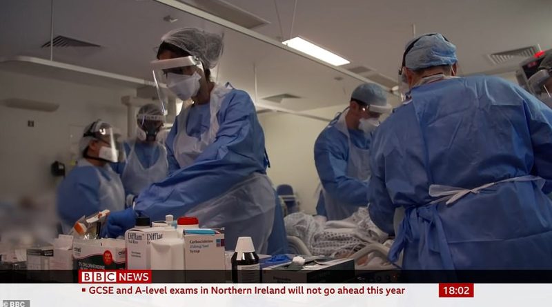 Coronavirus UK: London intensive care unit shows extent of crisis