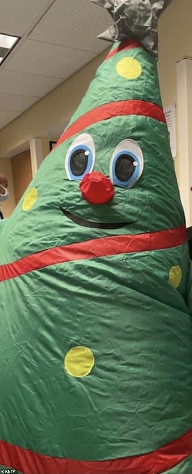 Covid US: Blow-up Christmas costume blamed for California outbreak