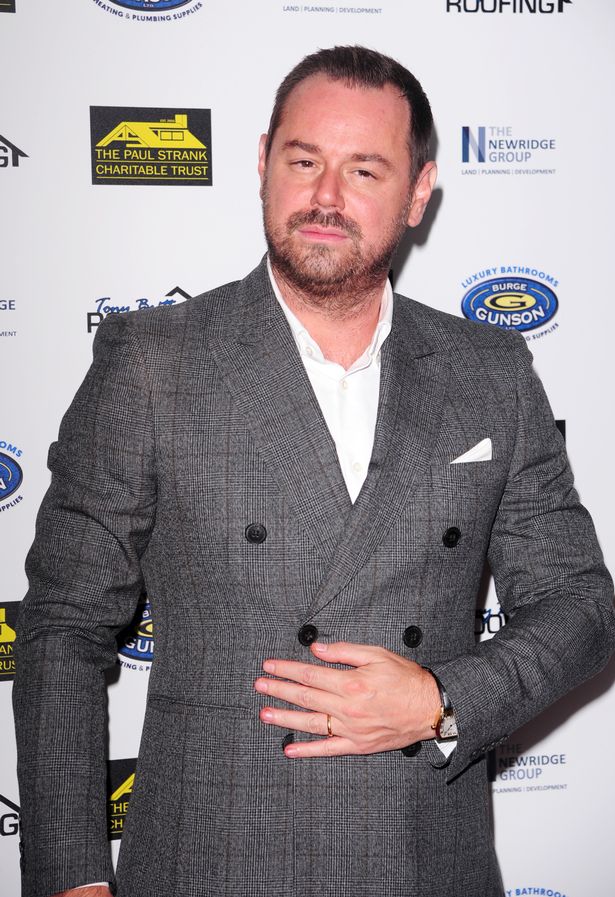 Danny Dyer smiles on the red carpet