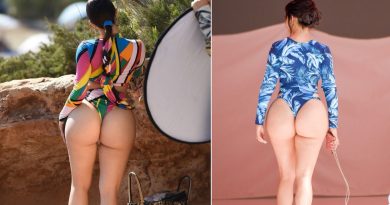 Demi Rose stretches out in an ultra-tight bodysuit and reveals her attributes | The State