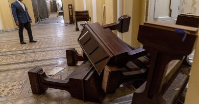 Destruction caused by the MAGA mob at US Capitol is laid bare in shocking pictures