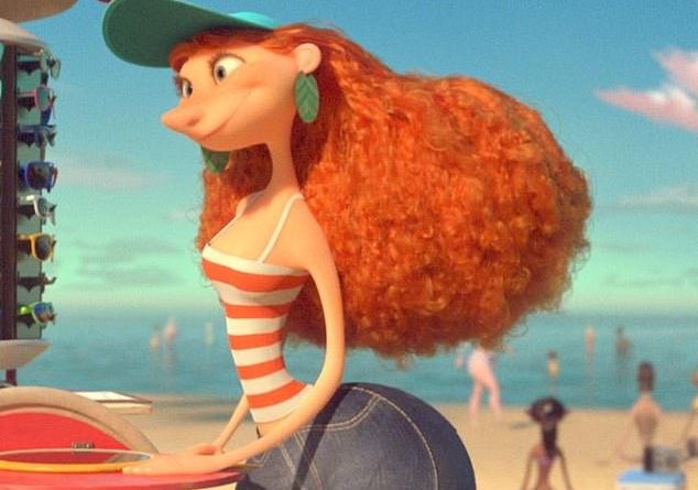Disney is criticized for giving female characters ‘unrealistic’ body shapes in film Inner Workings