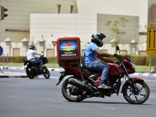 Dubai takes major steps to ensure safety and ease of motorcycle delivery service