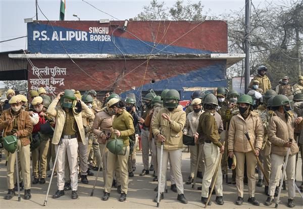 Farmers’ protest: Security heightened at Singhu, Tikri and Ghazipur borders