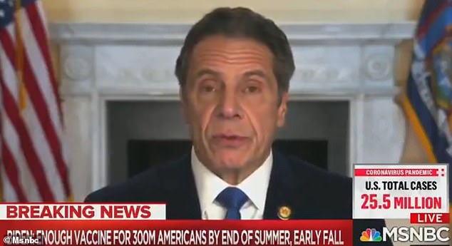 Governor Cuomo is mocked for blaming ‘incompetent government’ for COVID deaths