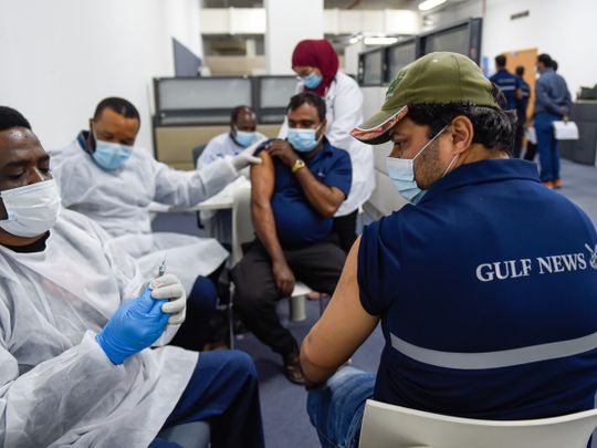 Gulf News organises vaccination campaign to protect staff and readers