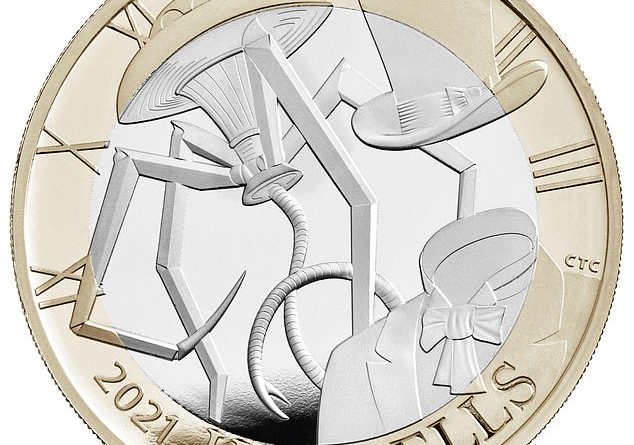 HG Wells fans slam errors on new commemorative Royal Mint coin