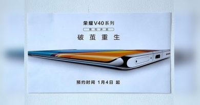 Honor V40 Specifications Allegedly Leaked, Could Come 45W Wireless Charging