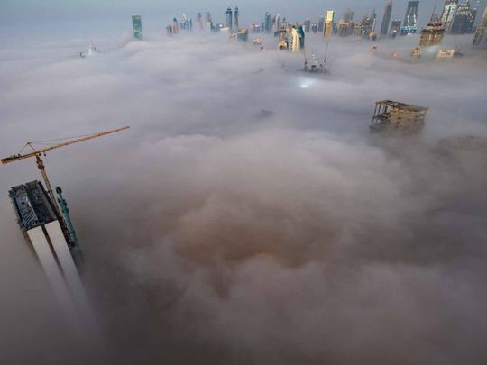 In pictures: Dense fog hits UAE for the fifth day
