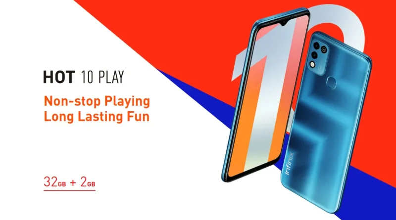 Infinix Hot 10 Play With MediaTek Helio G25 SoC, 6,000mAh Battery Launched