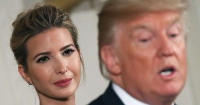 Ivanka Trump cries during the president’s farewell message as he leaves the White House | The State