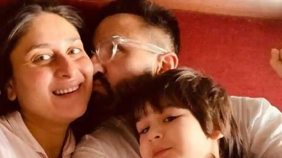 Kareena Kapoor bids farewell to 2020 by ‘snuggling’ with Saif and Taimur. See the pictures she forced them to pose for