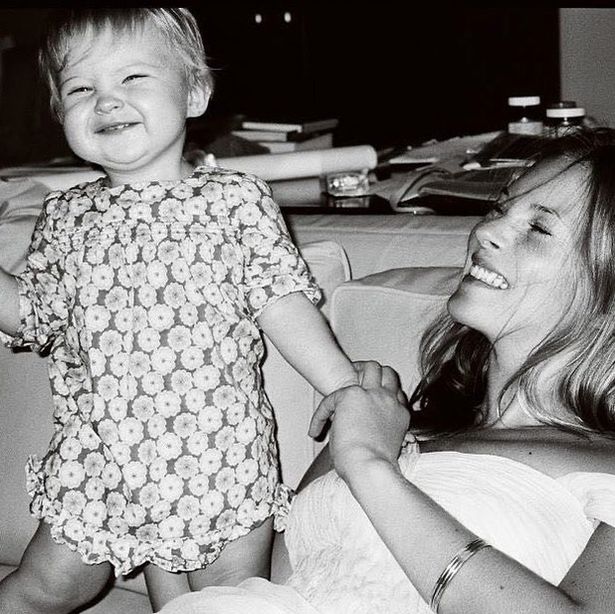 Kate Moss' daughter Lila Grace, 18, shared a cute throwback snap on her mum's 47th birthday