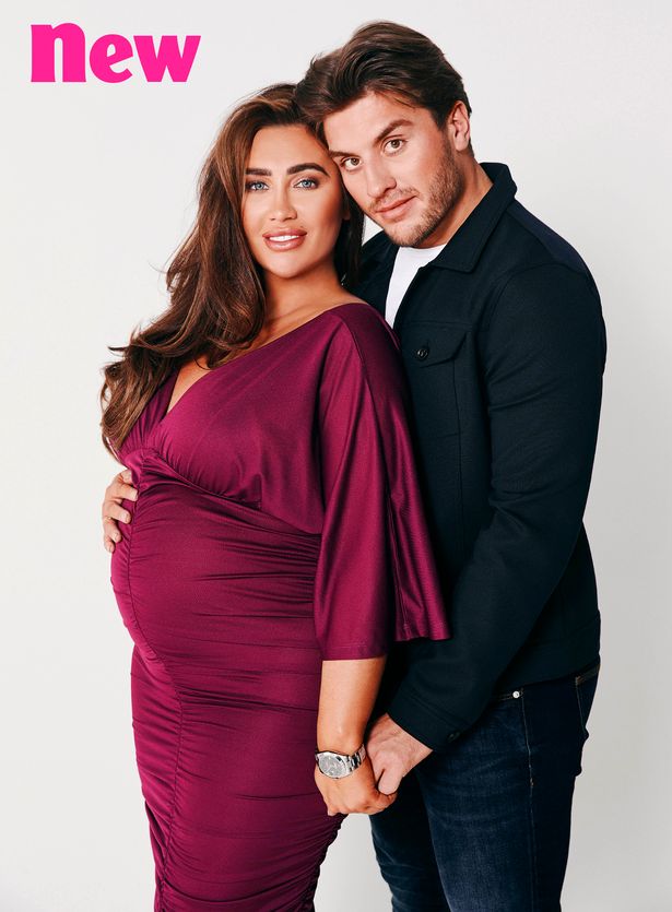 Charles Drury and Lauren Goodger are expecting their first child together