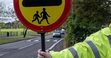 Man who harassed lollipop lady outside school jailed for 10 months 