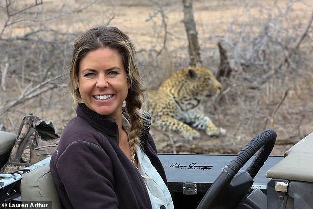 Lauren Arthur, 34, was born in Edinburgh but now lives and works in South Africa in the Greater Kruger National Park, taking thousands of viewers on virtual safaris twice a day and educating them from the field about the animals she encounters. She explained why women working in conservation felt they needed to go the extra mile to prove themselves
