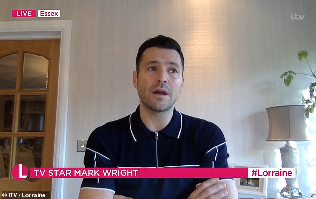 Speaking out: Mark Wright has paid tribute to former TOWIE co-star Mick Norcross after the club owner was found dead at his Essex home on Thursday afternoon aged 57