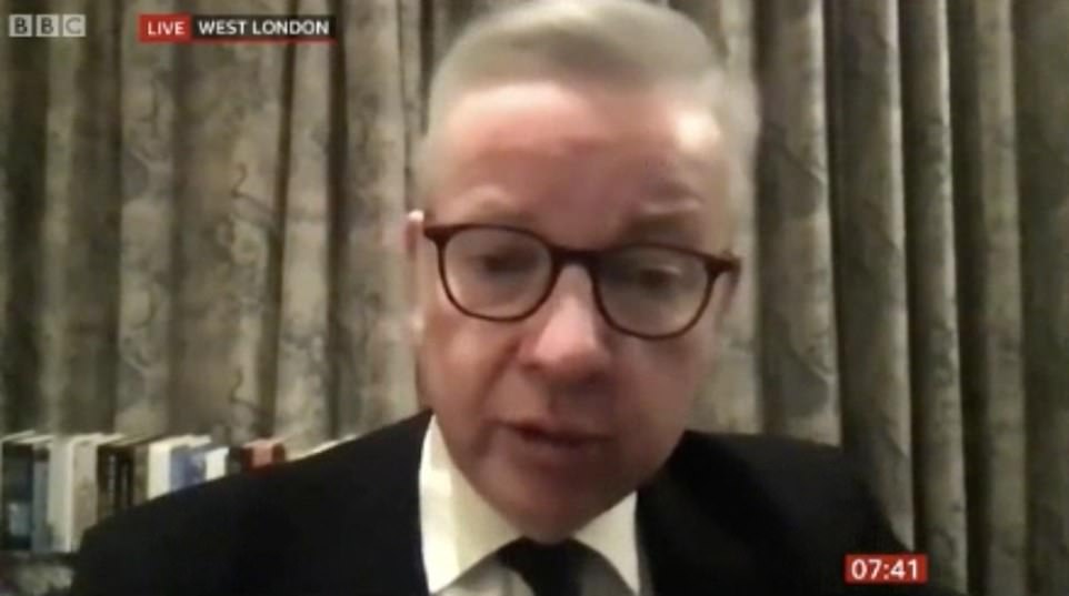 Michael Gove warns March is the EARLIEST lockdown can start to be eased