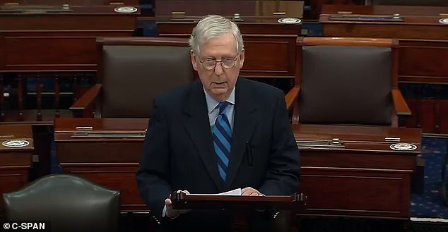 Mitch McConnell says Donald Trump ‘PROVOKED’ the MAGA riot in dramatic denunciation of president