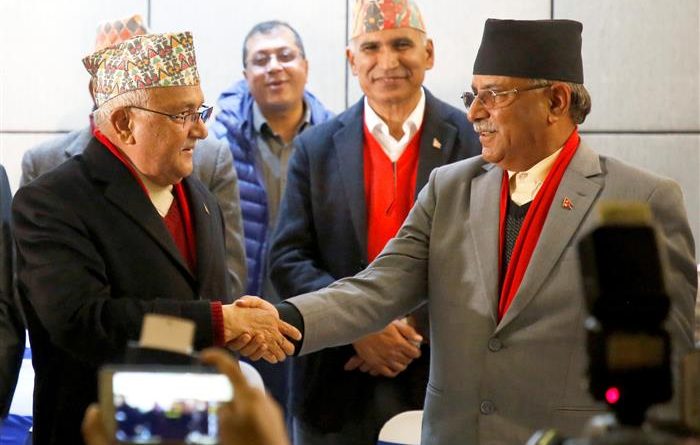 NCP’s Prachanda-led faction expels Nepal PM Oli from party’s general membership