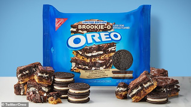 Oreo announces ‘brookie’ flavor with 3 layers of filling including creme, brownie, & cookie dough