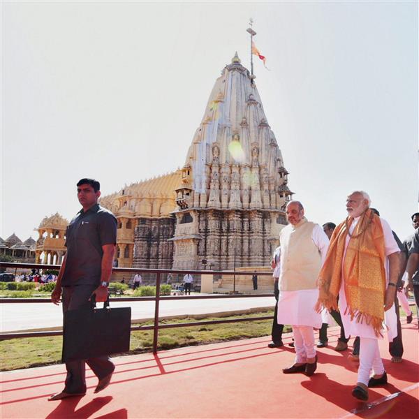 PM Modi new head of Somnath temple trust, Shah hails development