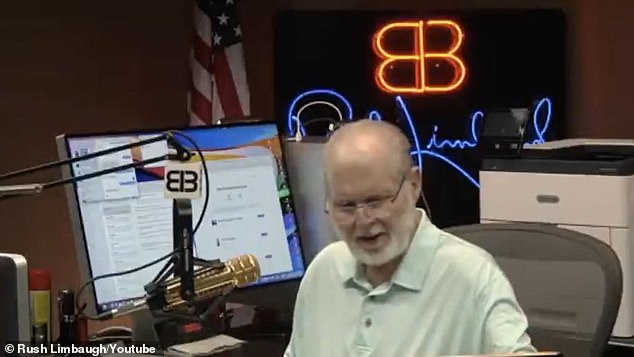Rush Limbaugh rebukes those calling for an end to the unrest