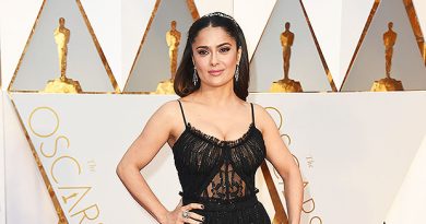 Salma Hayek, 54, Stuns In Red Swimsuit As She Lounges In A Hammock — See Pic