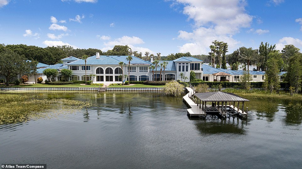 Moving on: Shaquille O'Neal, 48, sold his Orlando, Florida, mega-mansion for $16.5 million after relisting it four times, Mansion Global reported