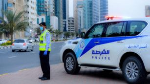 Sharjah Police traffic-1610088875318