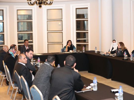 Sheikha Bodour Al Qasimi chairs first meeting of International Publishers Association in Cairo