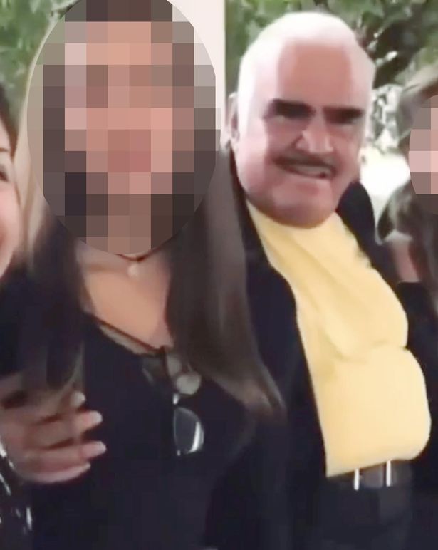 Singer Vicente Fernandez apologises for viral clip of him 'touching fan's bust'