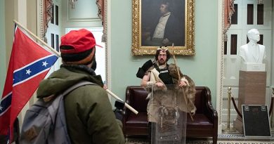 Son of Brooklyn Supreme Court Judge who was seen in fur pelts at Capitol riot arrested in New York